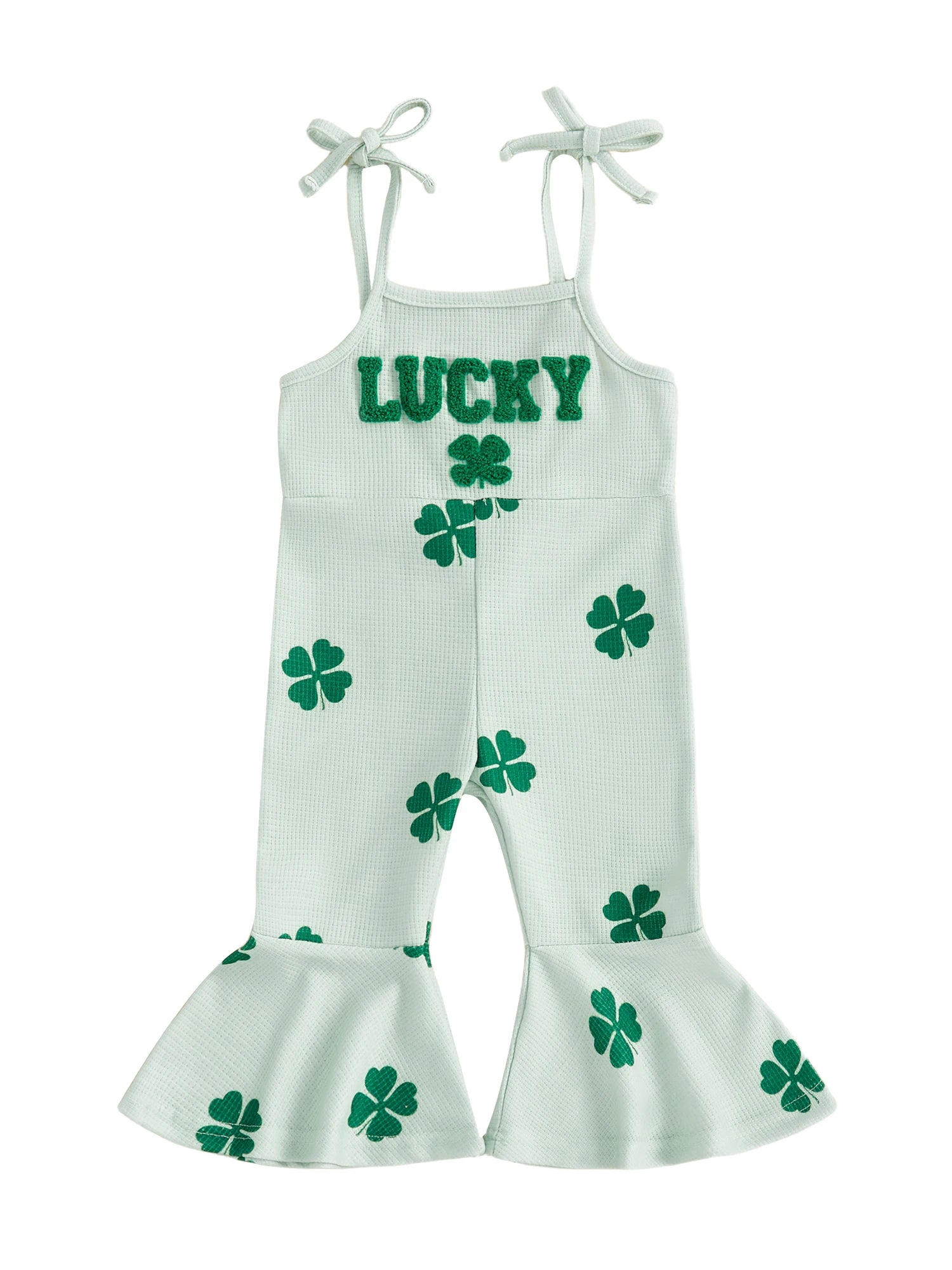 Infant Girl Floral Tie-Strap Romper