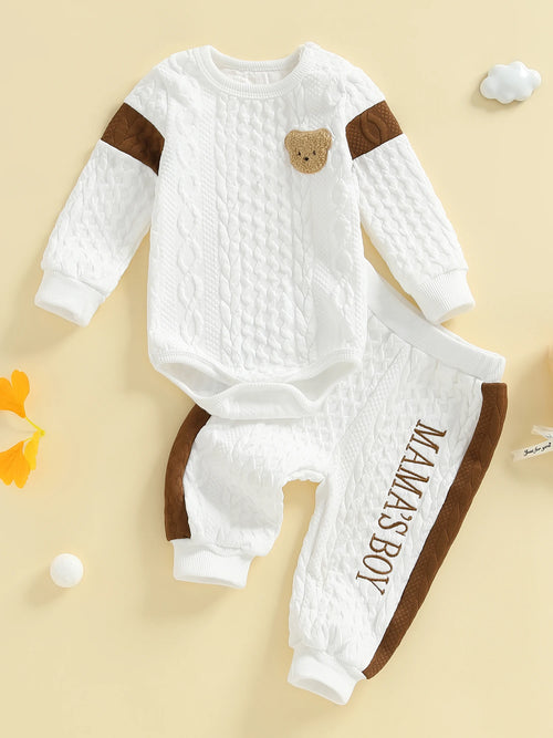 Baby Boy Knit Animal Outfit