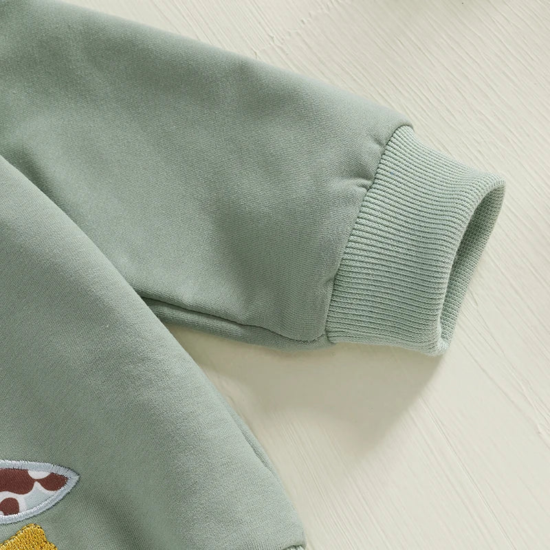 Toddler Boy Winter Bear Hoodie Set