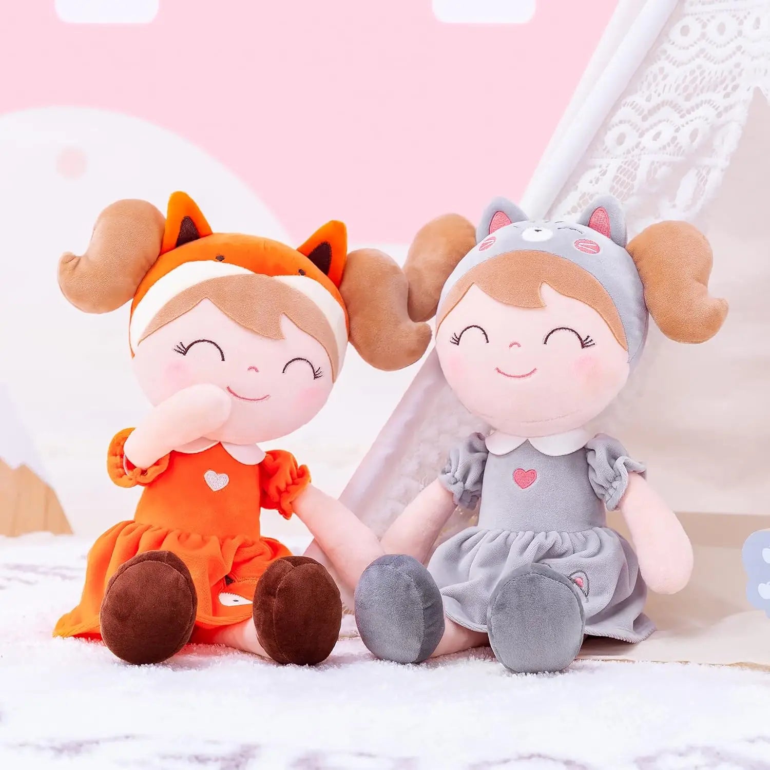 Soft Kitty Plush Doll (12")