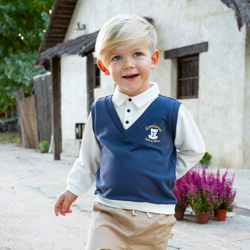 Dave Bella Boys Knit Sweatshirt