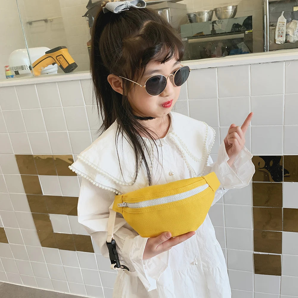 Kids Canvas Chest Bag