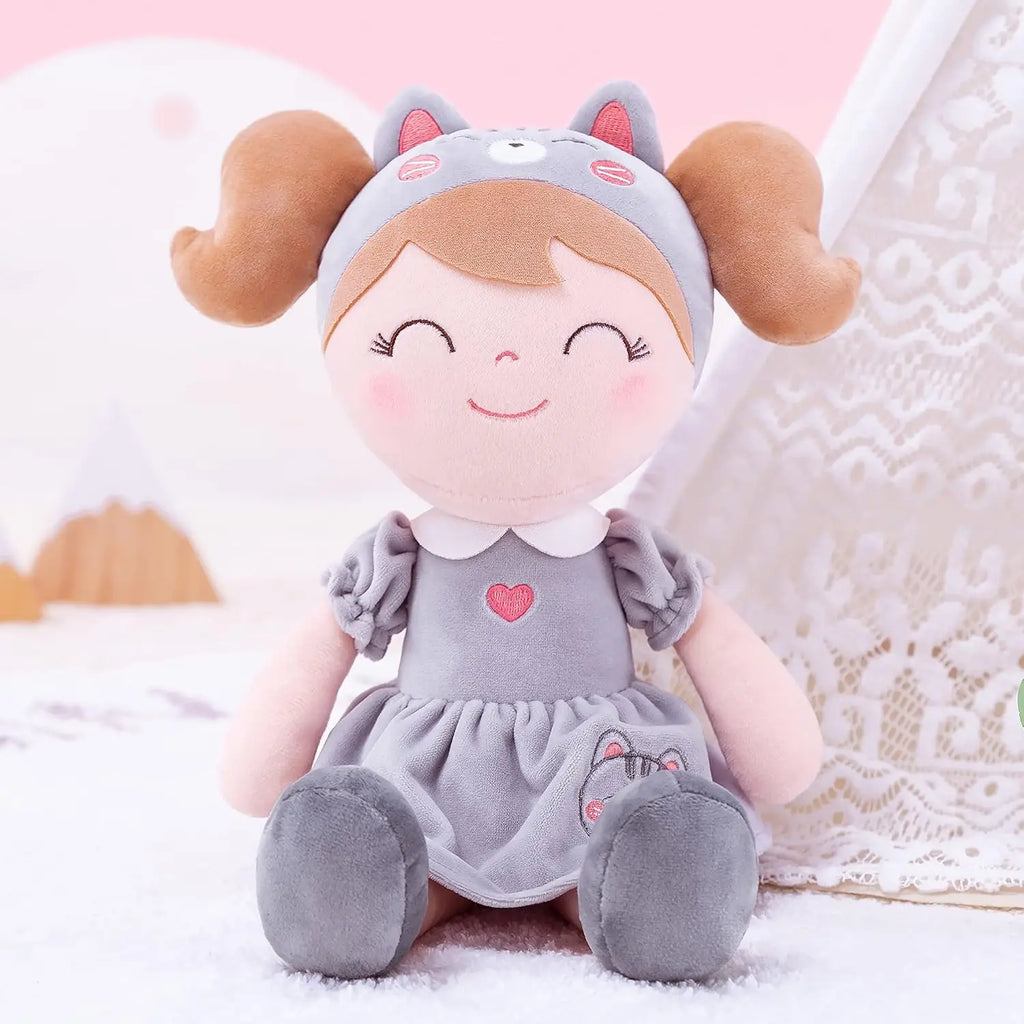 Soft Kitty Plush Doll (12")
