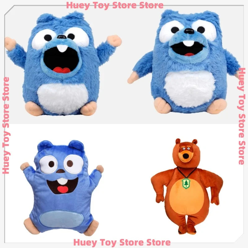Grizzy & The Lemmings Plush Set