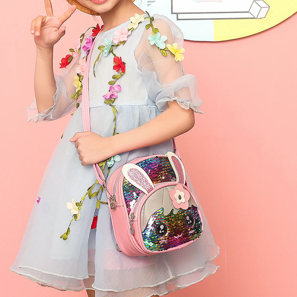 Sequin Rabbit Backpack