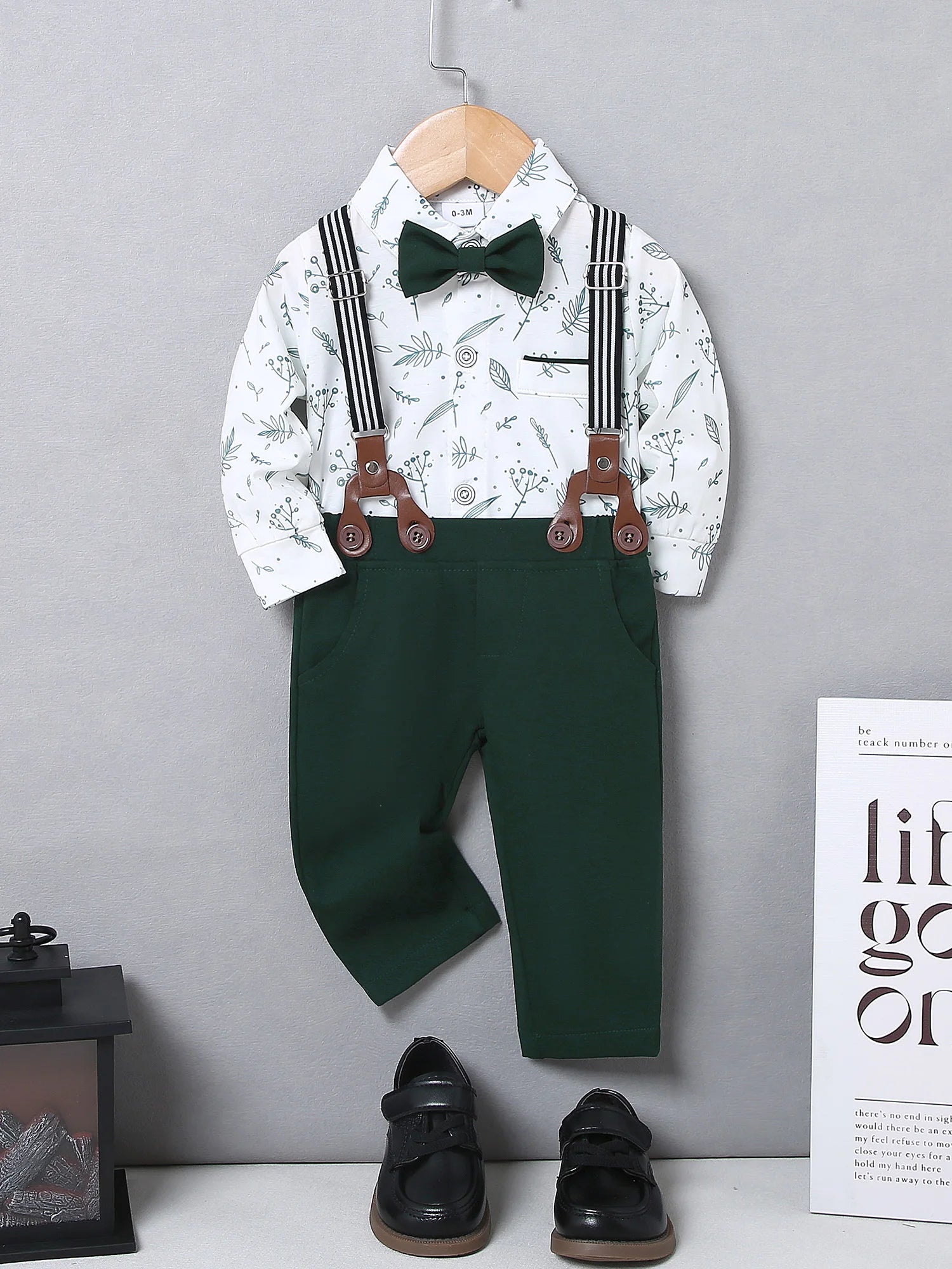 Baby Boy Tuxedo Outfit Set