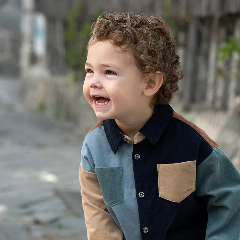 Dave Bella Boy Button-Down Shirt