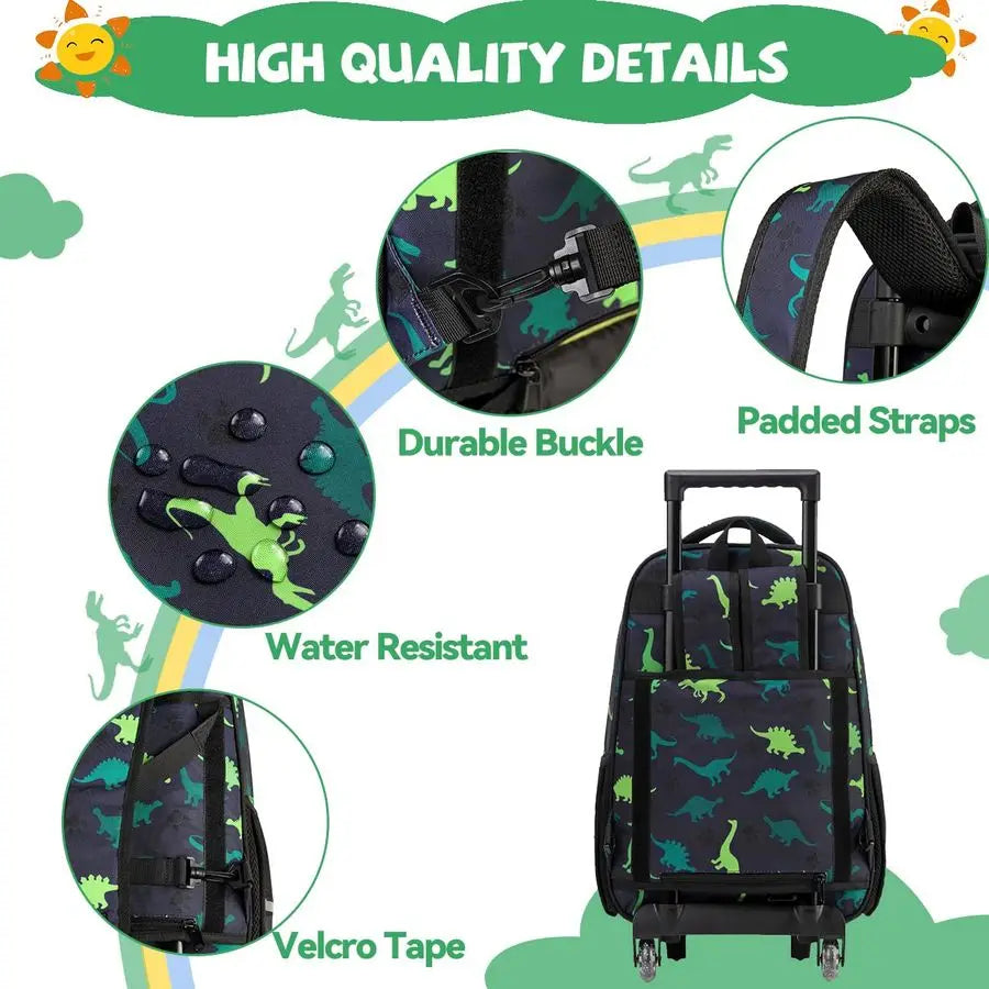 Kids Wheeled Backpack (17")