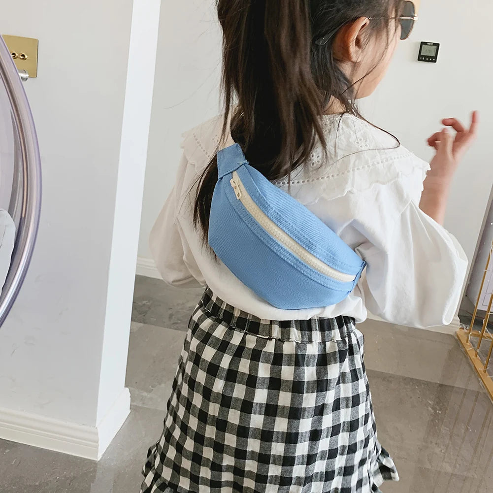 Kids Canvas Chest Bag
