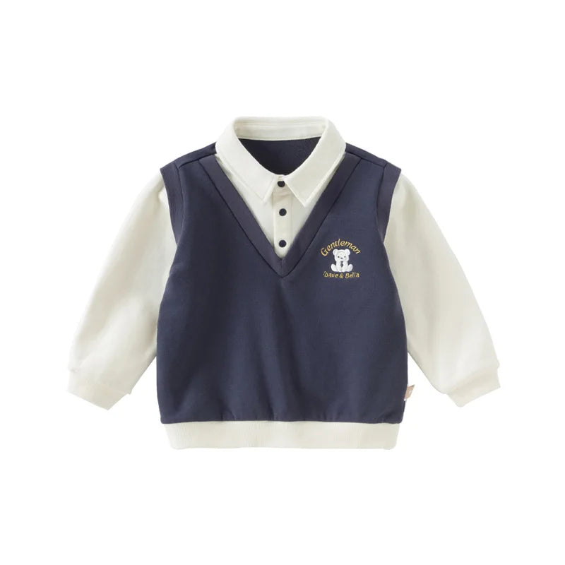 Dave Bella Boys Knit Sweatshirt