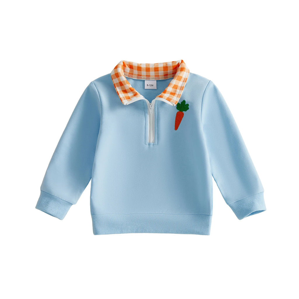 Baby Boy Bunny Zip Hoodie