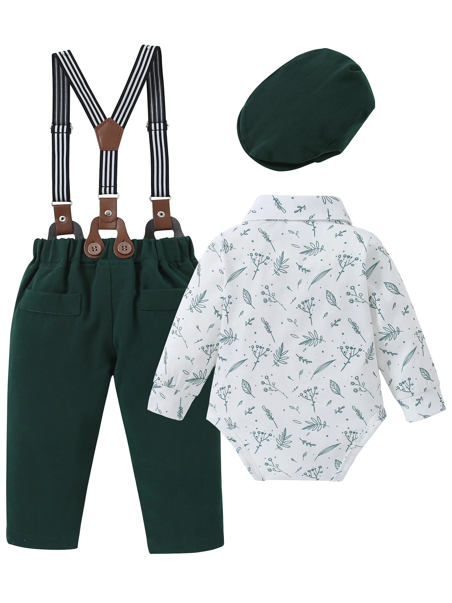 Baby Boy Tuxedo Outfit Set