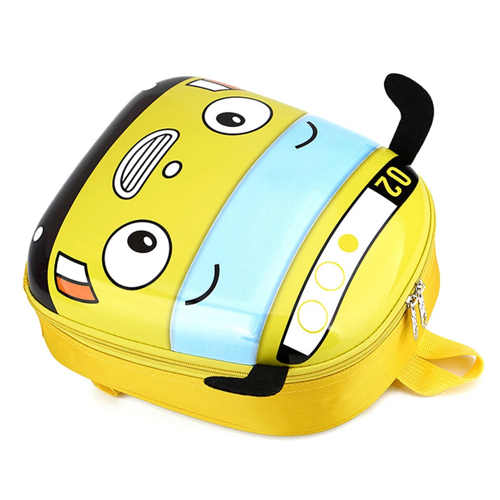 3D Cartoon Bus Backpack