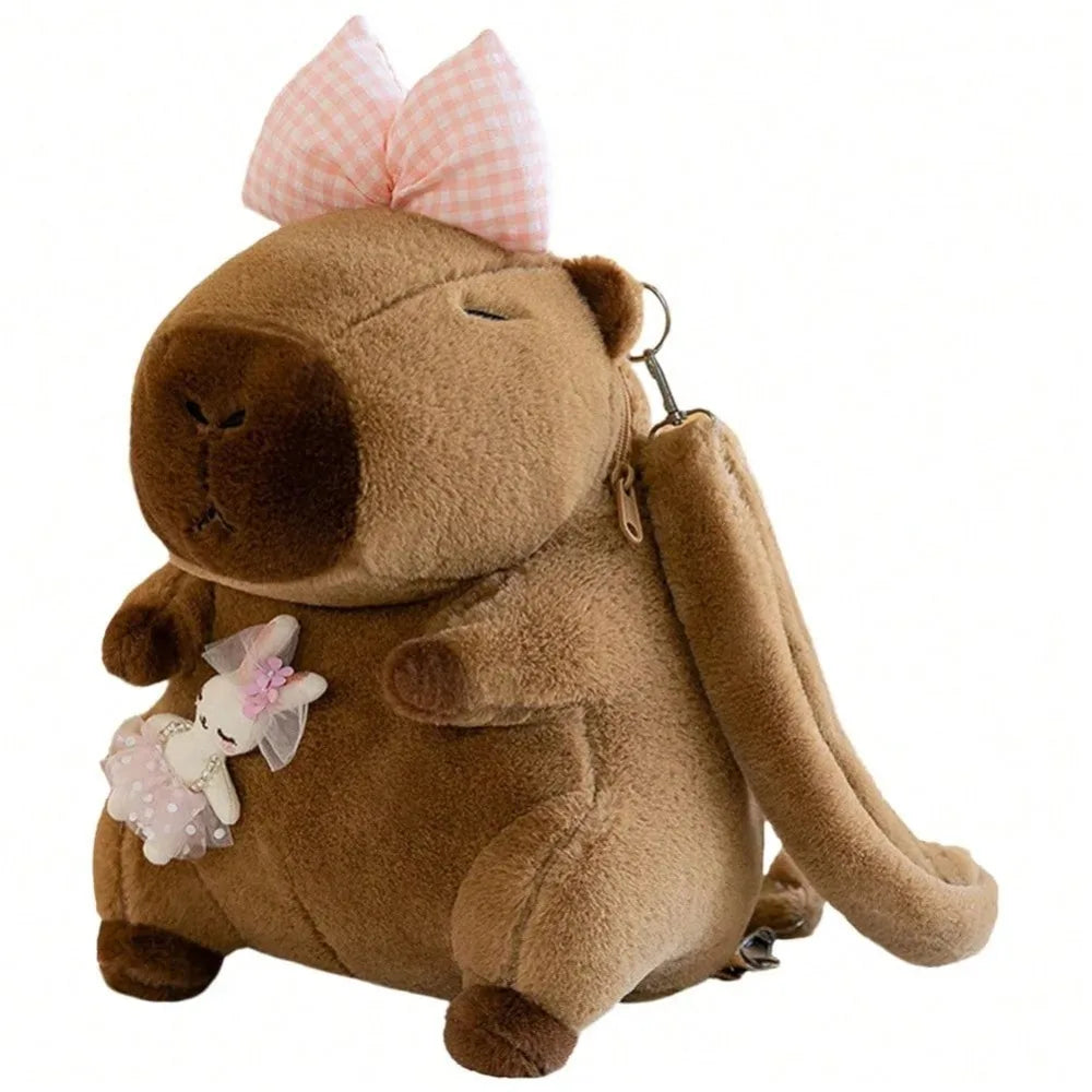Capybara Plush Backpack