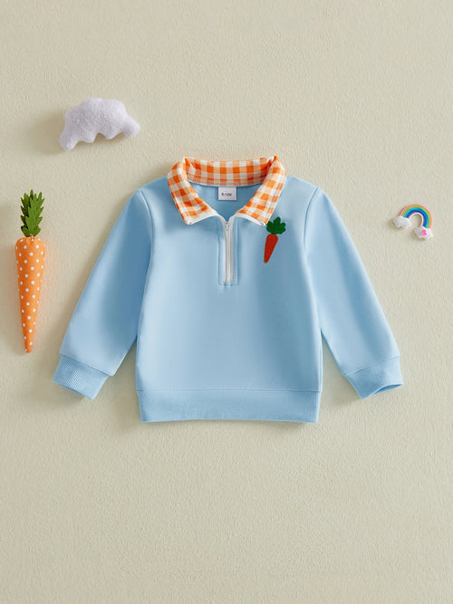 Baby Boy Bunny Zip Hoodie