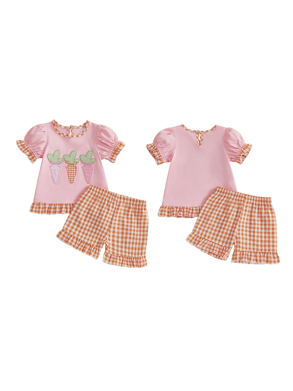 Toddler Girls Bunny Tee & Shorts Set
