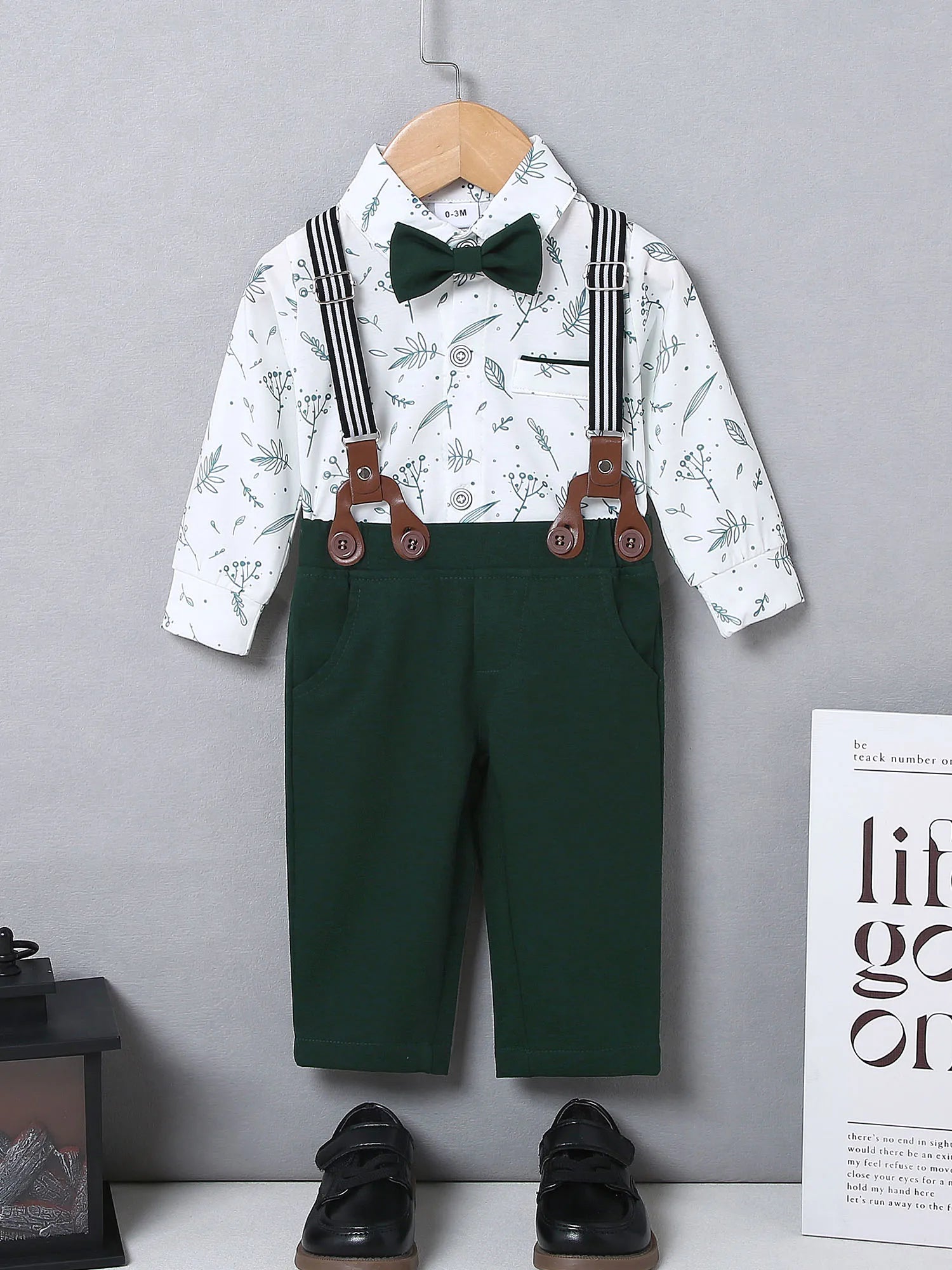 Baby Boy Tuxedo Outfit Set