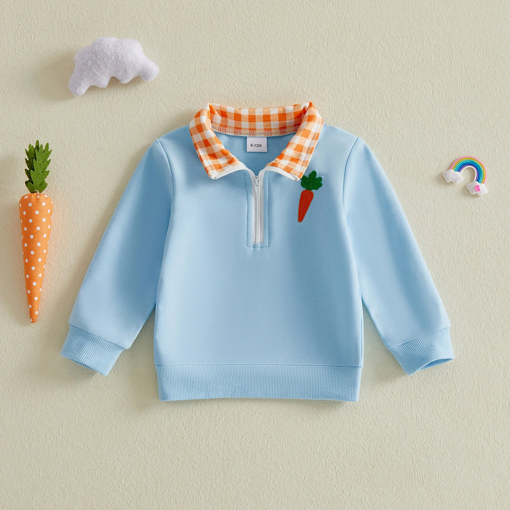 Baby Boy Bunny Zip Hoodie