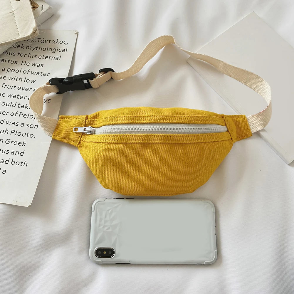 Kids Canvas Chest Bag