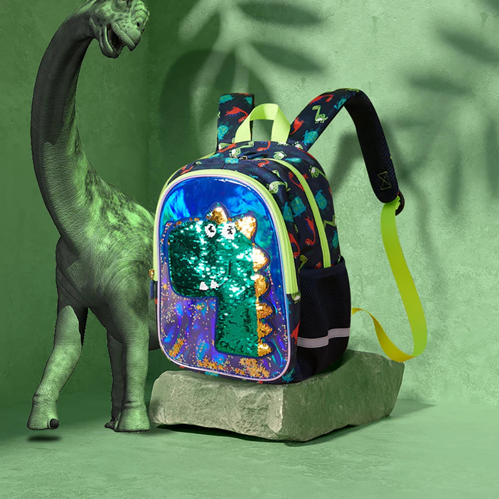Sunveno Dinosaur Sequin Backpack