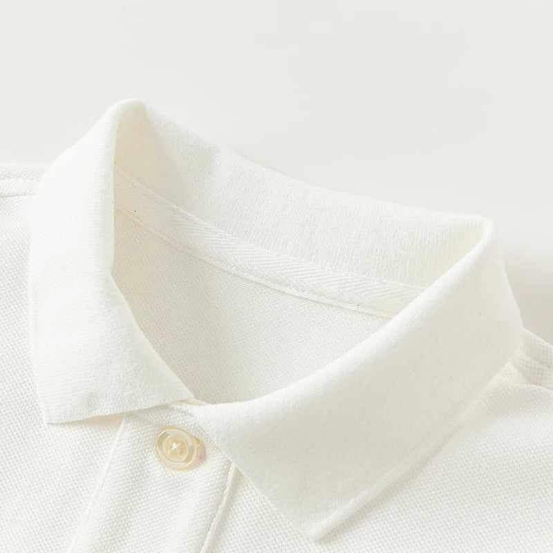 Dave Bella Boys Solid Long Sleeve Tee