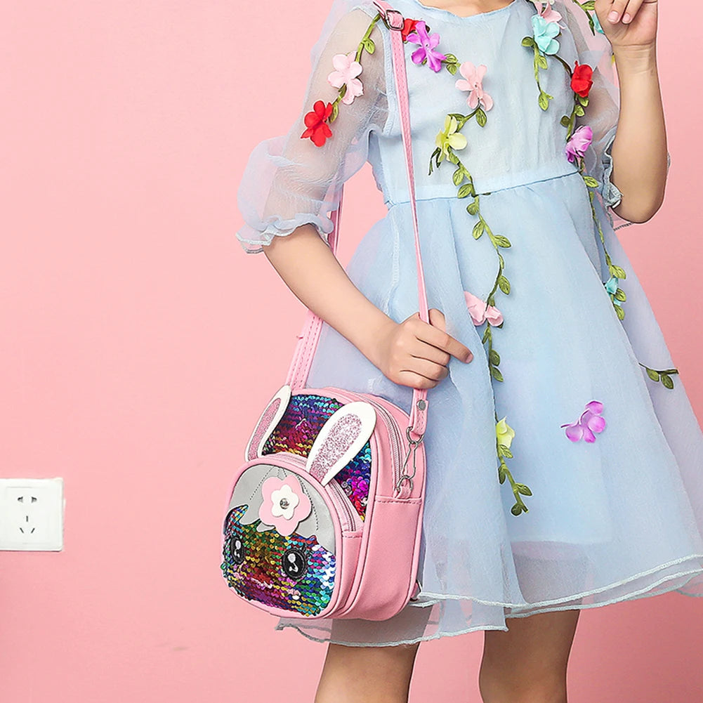 Sequin Rabbit Backpack