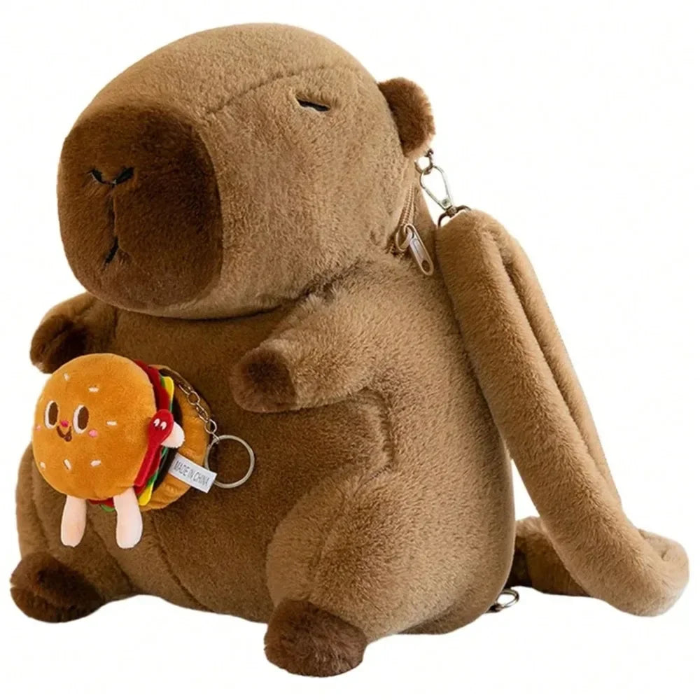 Capybara Plush Backpack