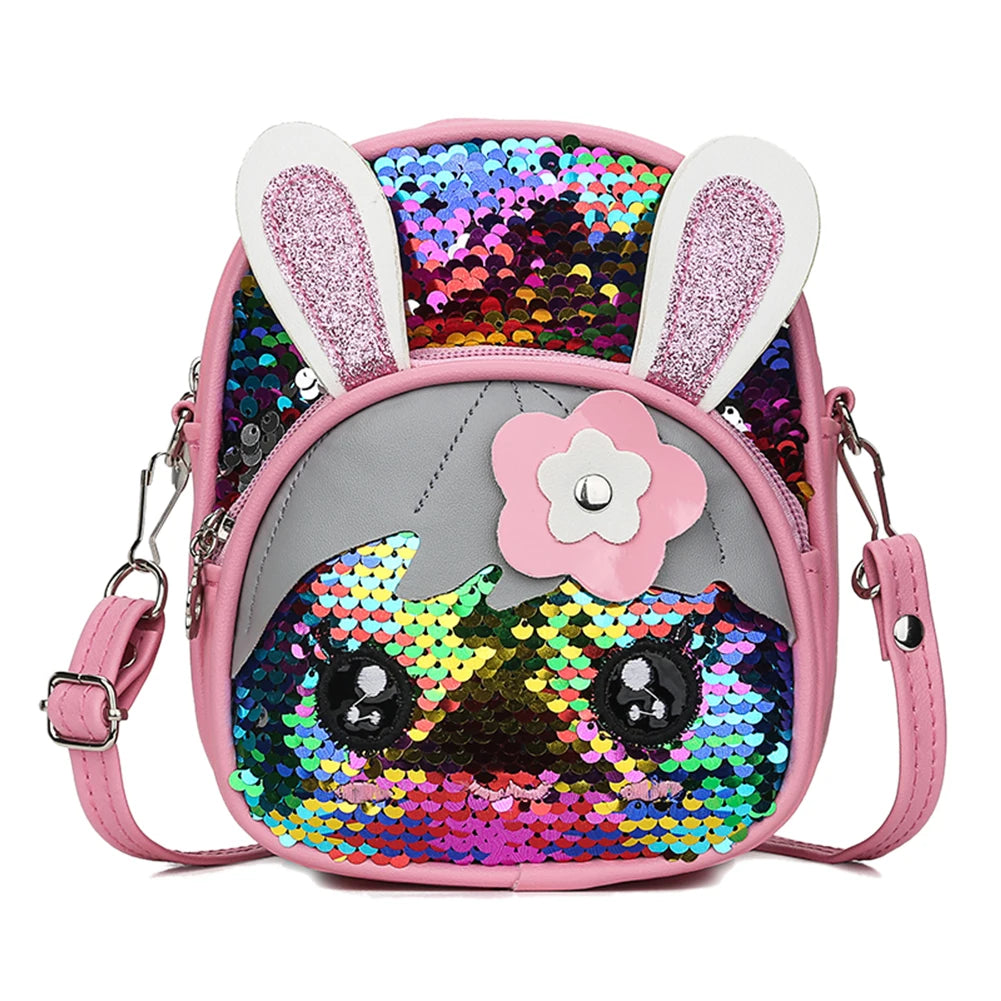 Sequin Rabbit Backpack