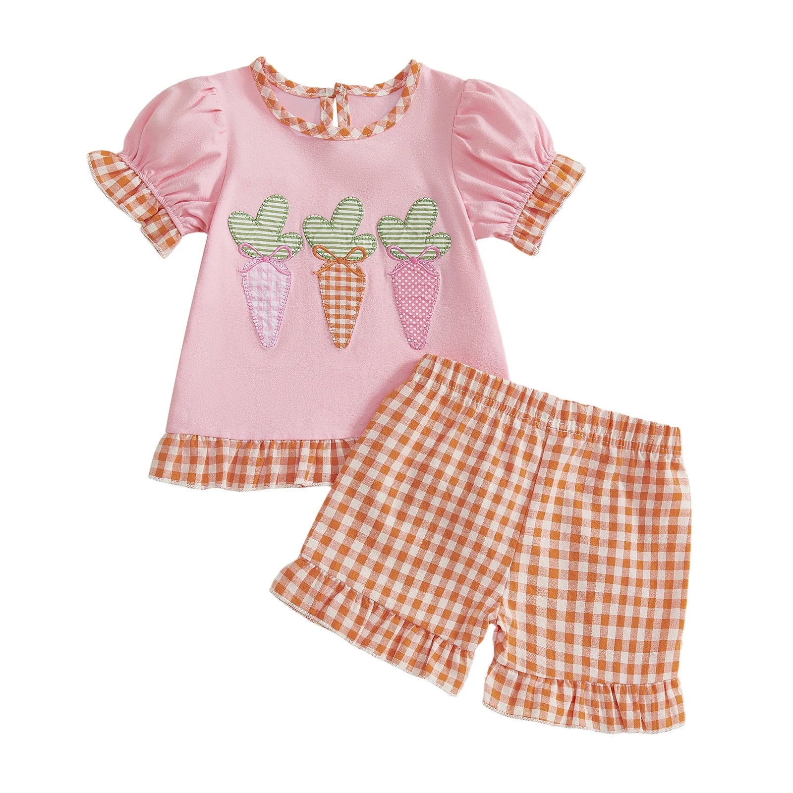 Toddler Girls Bunny Tee & Shorts Set