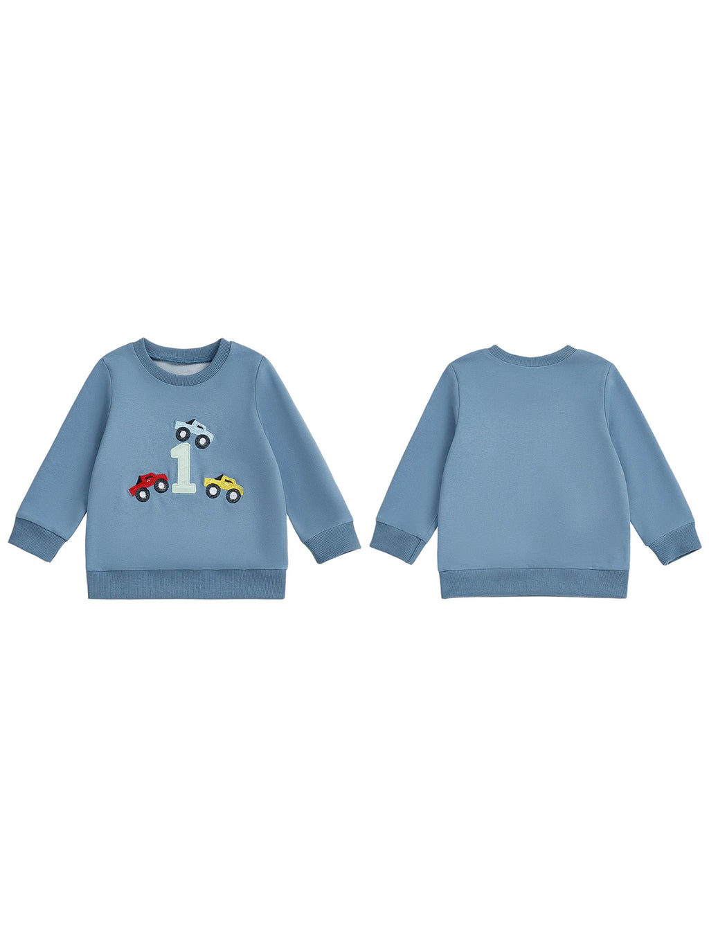 Toddler Boy Birthday Car Sweatshirt