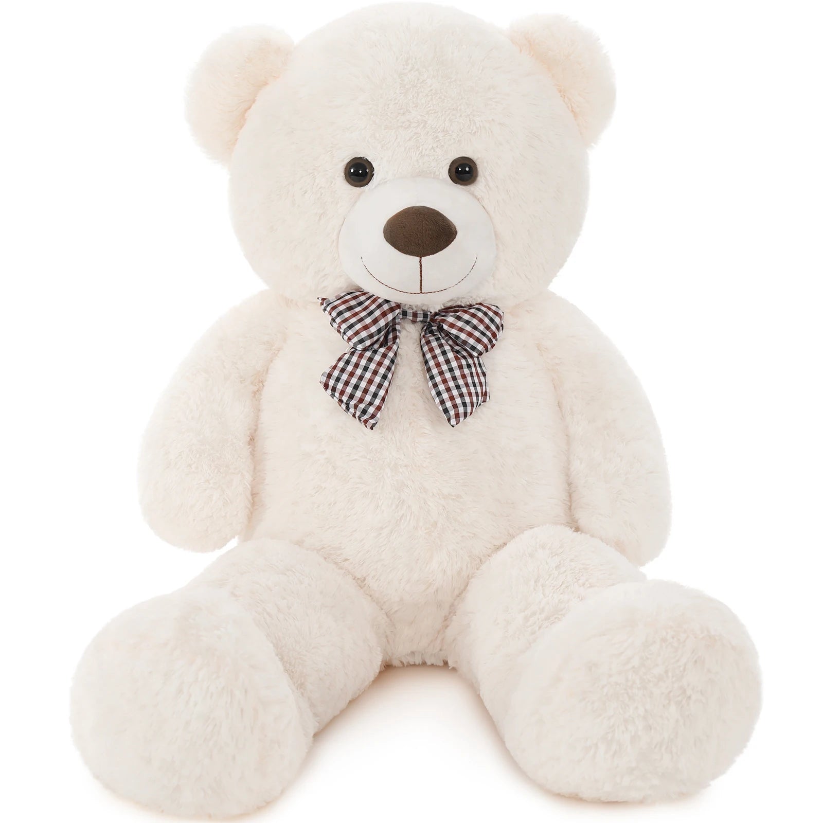 Morismos Giant White Teddy Bear (39")