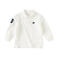 Dave Bella Boys Solid Long Sleeve Tee