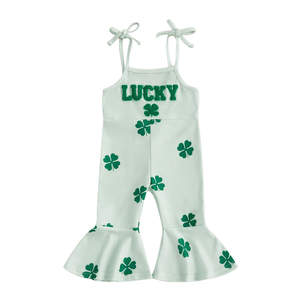 Infant Girl Floral Tie-Strap Romper