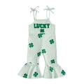 Infant Girl Floral Tie-Strap Romper
