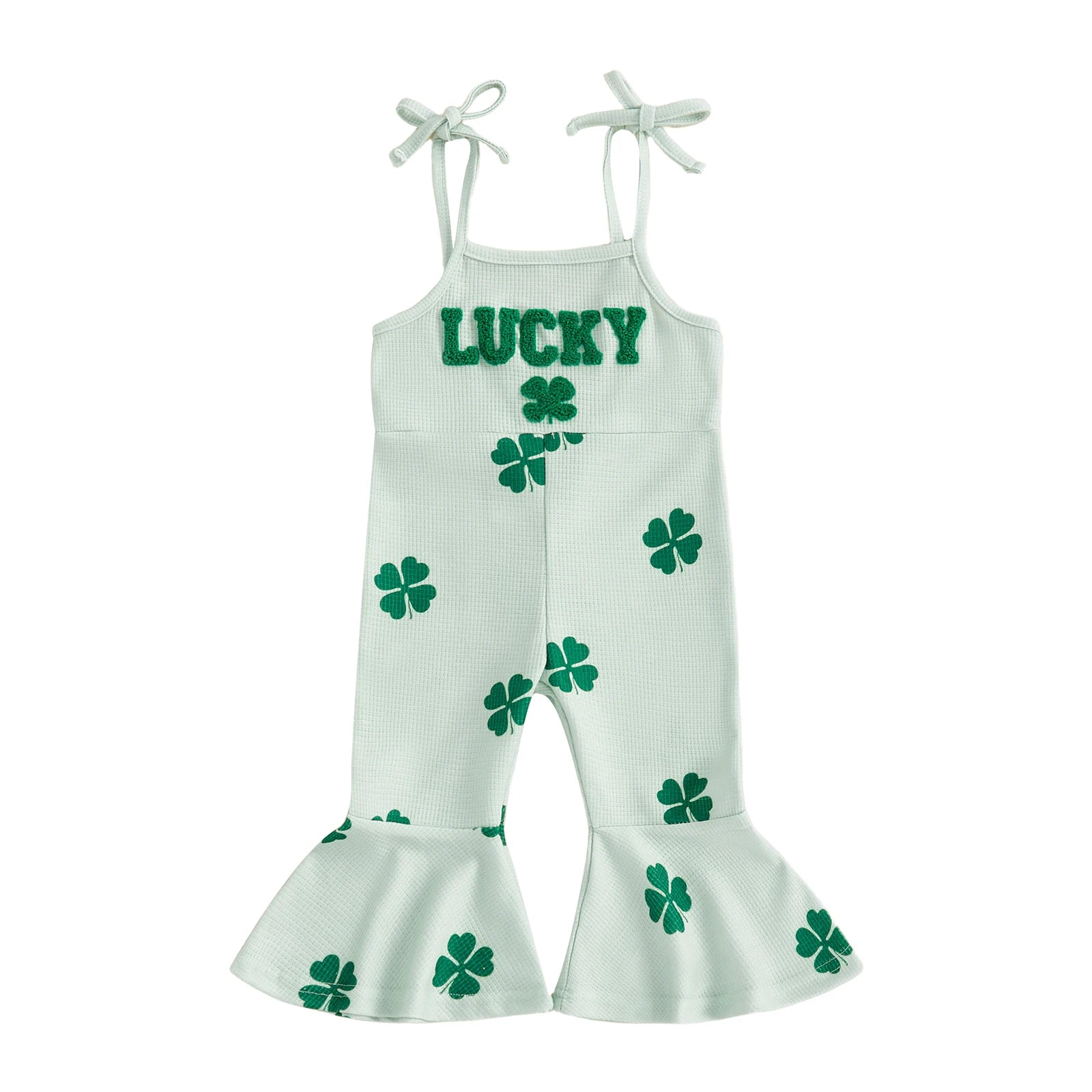 Infant Girl Floral Tie-Strap Romper