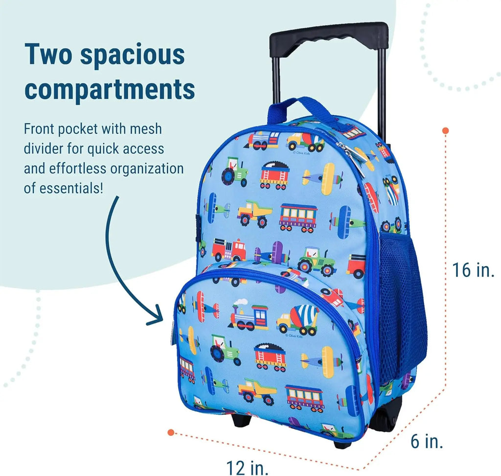 Kids Rolling Carry-On Luggage