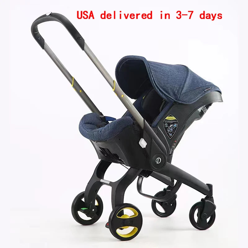 3-in-1 Baby Stroller with Car Seat