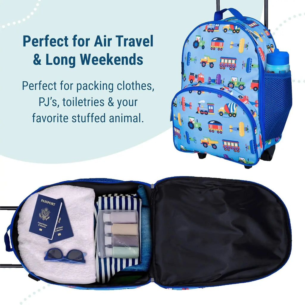 Kids Rolling Carry-On Luggage